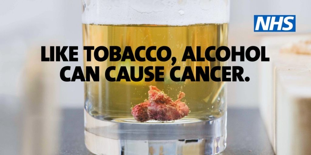 Alcohol causes cancer campaign - Digital Health Technology News