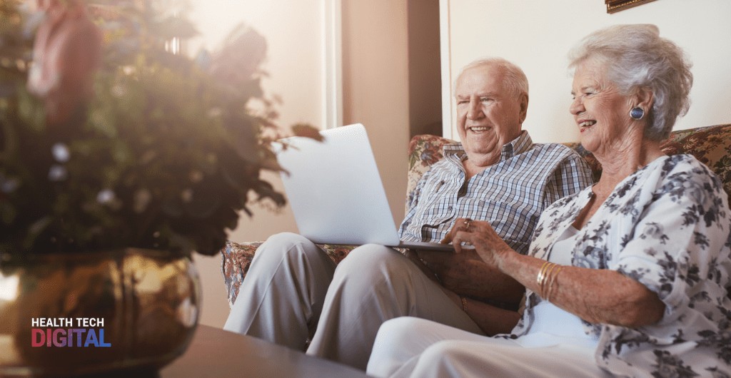 Patients and care home residents connect with loved ones with the help of the NHS